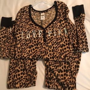 Victoria’s Secret PINK Leopard Onesie